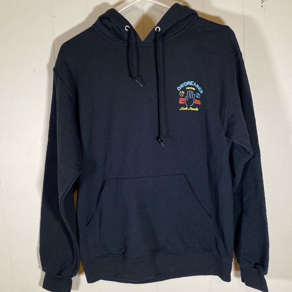 ARTIST UNION DAYDREAMER HOODIE size small tarot cards palm reader double sided - Picture 4 of 11